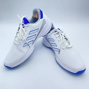 Zapatos de golf Adidas ZG23 para hombre EE. UU. 10,5 GW1179 blanco nube azul lúcido plateado metálico - Imagen 1 de 15