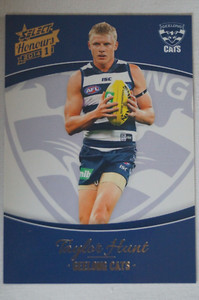 Geelong Cats AFL Football Select Honours Series 1 Football Card Taylor Hunt