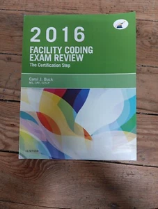 Facility Coding Exam Review 2016: The Certification Step, 1e - Paperback - GOOD - Imagen 1 de 2