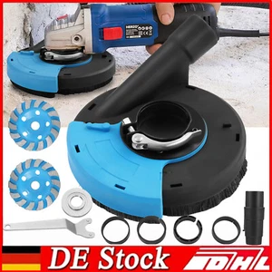 Ø 125 mm Absaughaube Staubabsaugung für Winkelschleifer Profi Diamantschleiftopf - Bild 1 von 12