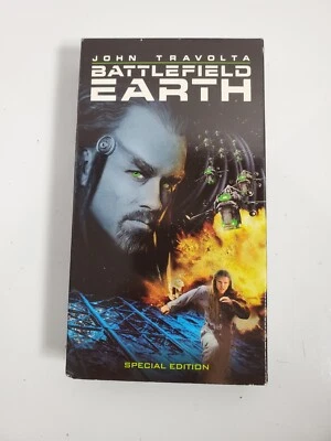 Battlefield Earth (VHS, 2001) Special Edition USED Foto 1 de 4