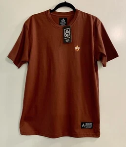 New Black Army Men’s Rust Color Short Sleeve Slim Fit T-Shirt Size XL - Picture 1 of 6