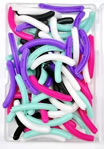80 Pcs Eyelash Curler Refills Silicone Rubber Eye Lash Curler Pads with Box - Picture 1 of 5