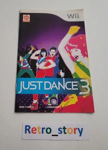 Nintendo Wii - Just Dance 3 - Notice / Instruction Manual - Picture 1 of 2