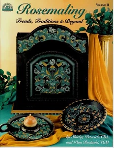 Rosemaling Trends Traditions & Beyond Vol II Folk Art Decorative Painting Book - Picture 1 of 6