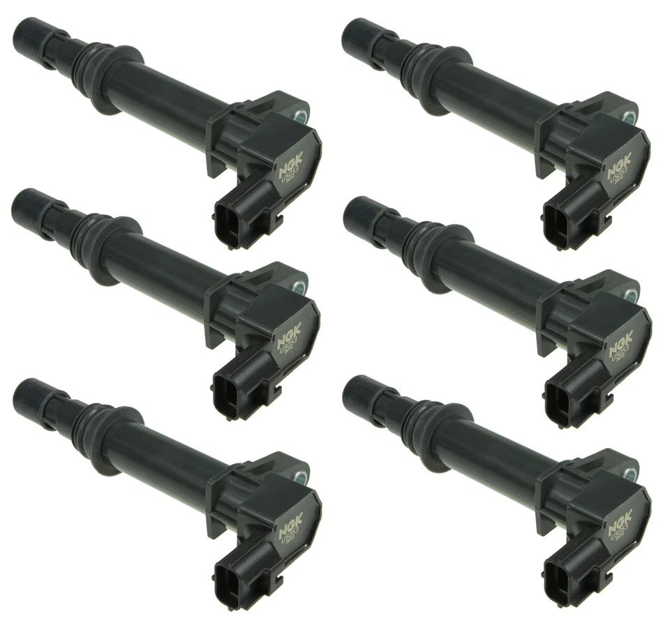 Juego de 6 bobinas de encendido directo NGK para Dodge Dakota Jeep Mitshutsubishi 3,7 L V6 Foto 1 de 1