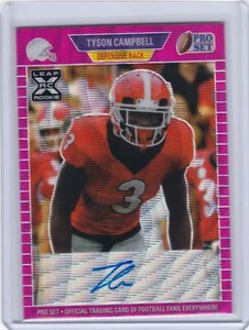 Juego profesional 2021 metal automático rosa onda Tyson Campbell - XRC - Jaguars 7/30 - Imagen 1 de 2