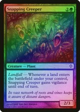Snapping Creeper FOIL Worldwake NM Green Common MAGIC GATHERING CARD ABUGames