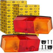 HELLA REAR LIGHT TRAILER TRACTOR UNIVERSAL TAIL LIGHT LEFT + RIGHT