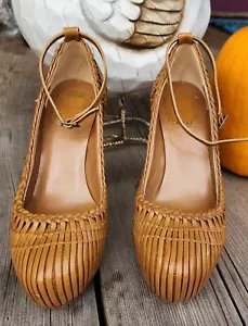 Christian DIOR Anniversary Rattan Woven Ankle Strap Pumps Never Worn size 37 - Picture 1 of 8