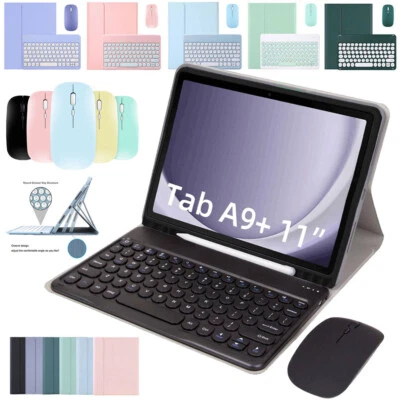 Bluetooth Keyboard With Mouse Case For Samsung Galaxy Tab A9 Plus A8 A7 S9 S8 S7 - Image 1 of 4