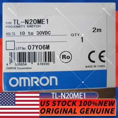 Brand New Omron TL-N20ME1 Proximity Switch 10 to 30VDC Free Shipping - Image 1 of 3