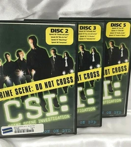 CSI: Crime Scene Investigation Staffel 1 DVD Set mit 3 Disks - Bild 1 von 7