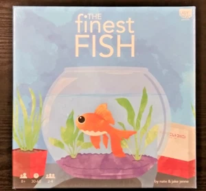 THE FINEST FISH - A Fish Keeping Best-Of-Show Board Game NEW/SEALED/SHIPS INT'L - Picture 1 of 2
