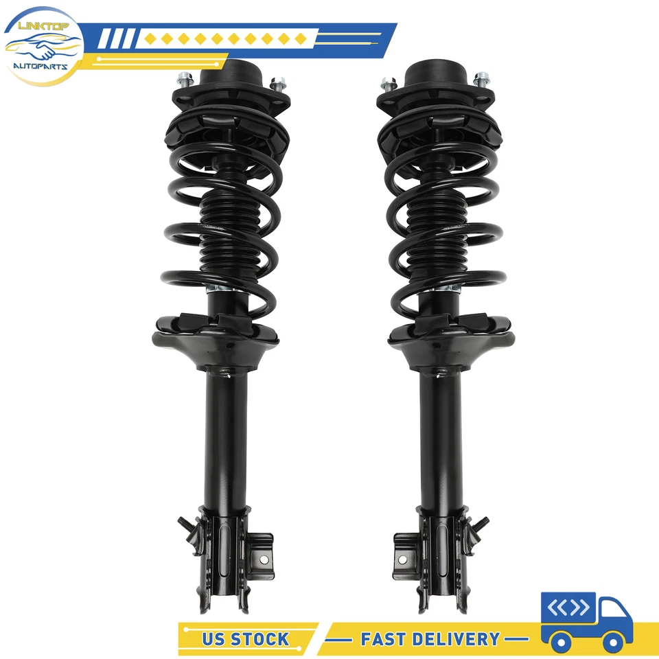 Complete Struts Fits Nissan Altima 1993-1999 Rear 2 PCS Assembly w/ Coil Springs — 第 1/1 张图片