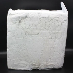 Putzlappen Putztücher Reinigungstücher Putzlumpen Putztuch Weiß Trikot 10 KG  - Bild 1 von 17