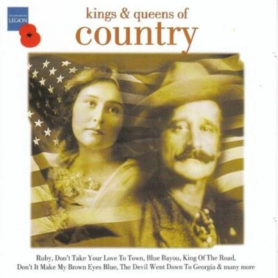 Various Artists : Kings and Queens of Country CD Expertly Refurbished Product - Image 1 of 2