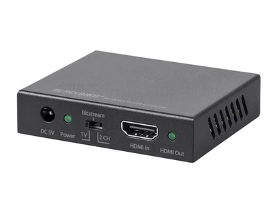 Monoprice Blackbird 4K60 HDMI Audio Extractor - 18Gbps, HDCP 2.2, YCbCr 4:4:4 - Image 1 of 4