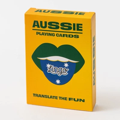 LINGO PLAYING CARDS Lingo, Aussie Slang Reise Spielkarten