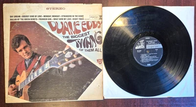 Duane Eddy - The Biggest Twang of Them All Vintage Vinyl LP (TESTED) 1966 Canada - Image 1 of 4