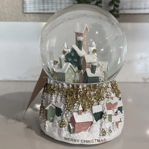 Cupcakes And Cashmere Christmas Village Musical Snow Globe - Picture 1 of 7