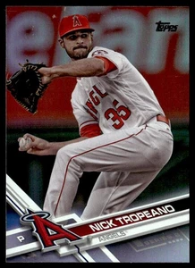 2017 Topps Rainbow Foil Nick Tropeano Los Angeles Angels #354 - Picture 1 of 2