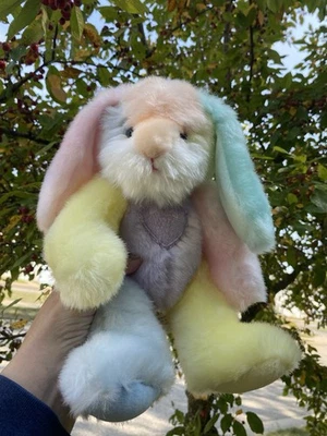 First &Main Plush Color Block Bazooka Bunny Rabbit - Image 1 of 3