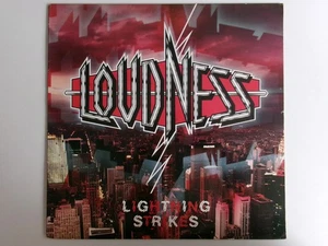 LOUDNESS LIGHTNING STRIKES ATCO 7 90512-1 HEAVY METAL HARD ROCK USA - Picture 1 of 3