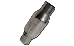Universal Cat Converter - High Flow 3" 50 Cell (CPSI) BULLET - Metallic EURO 2 - Picture 1 of 1