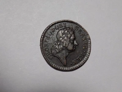 1723 Hibernia Half Penny - Georgius Dei Gratia - VF Condition - Image 1 of 2