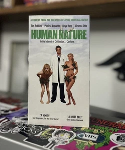 Human Nature VHS 2002 Tim Robbins Patricia Arquette - Picture 1 of 5