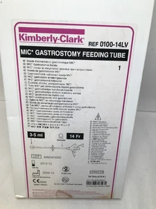 TUBO ALIMENTAZIONE GASTROSTOMIA MIC-KEY SCADUTO basso profilo 14FR 3-5 ml EX2012 - Foto 1 di 1