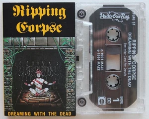 RIPPING CORPSE - DREAMING (UNDER ONE FLAG TFLAG57) 1991 UK CASSETTE DEATH METAL - Picture 1 of 4