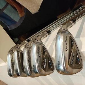 TaylorMade SIM2 MAX Irons #6-9,Pw(5Clubs)/KBS MAX MT/Flex:Stiff/ Iron set - Picture 1 of 5