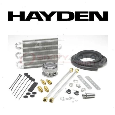 Hayden Engine Oil Cooler for 1975-1996 Chevrolet G30 - Belts Cooling be Foto 1 de 4