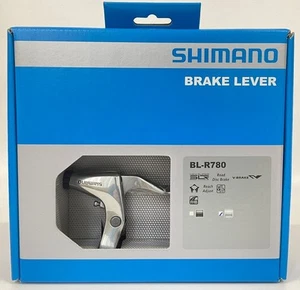 Shimano (Cycling) BL-R780 Deore XT Brake Levers Pair (Silver) - Picture 1 of 3