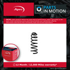 Coil Spring fits CITROEN DISPATCH 2.0D Rear 07 to 16 Suspension 1400826580 Apec