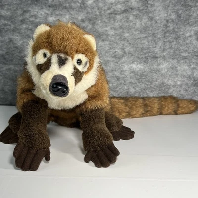 Fiesta 24" Coati Coatimundi Plush Stuffed Wild Animal Realistic Toy 2006 Raccoon - Image 1 of 4