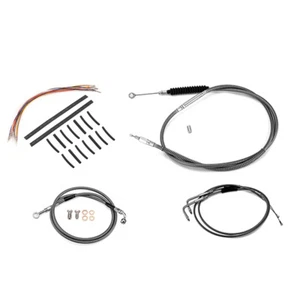 16"-18" Bar Brake/Clutch/Throttle/CAN-Bus Cable For Harley FLSTC FLSTC Non-ABS - Picture 1 of 13