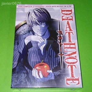DEATH NOTE SERIE COMPLETA EN DVD PACK NUEVO Y PRECINTADO DEATH NOTE RELIGHT - Imagen 1 de 5