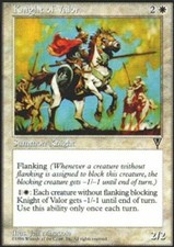 Knight of Valor X4 (Visions) MTG (NM) *CCGHouse* Magic