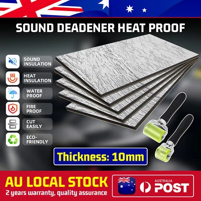 12/24/36 PCS Sound Deadener Heat Shield Insulation Mat For Holden WM Caprice - image 1 of 4