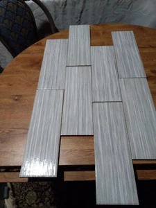 3x6 Bella Artisan Finish Grafito Ceramic Subway Tile MADE IN USA - 1 & 3/4 Cases - Picture 1 of 3