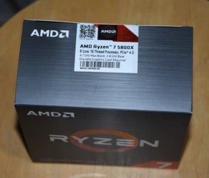 AMD Ryzen 7 5800X 8-core, 16-Thread Unlocked Desktop Processor - Picture 1 of 5