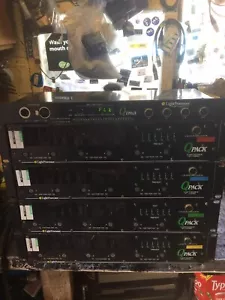 4x Light Processor Q-packs And demux 4x 6-way dimmer Rack Theatre Dmx Dimmers - Picture 1 of 3