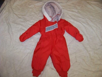 Traje de nieve de invierno vintage Sears para bebé - 6 - 24 meses Foto 1 de 4