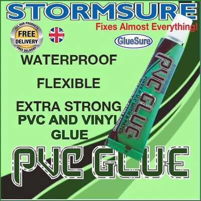 STORMSURE PVC Glue voltile solvent dissolving pvc vinyl and polyurethane extra strength,