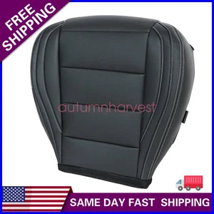 Cubierta de asiento de cuero negra para Ford Mustang GT 2015-2023 cupé V6 V8 - Imagen 1 de 15