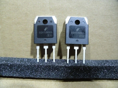 FAIRCHILD INDUSTRIES 2 x Mosfet 900v 10a SSH10N90A