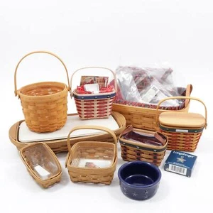 Longaberger Independence Day handgewebte Körbe! Großes Konvolut! MUST HAVE!  - Bild 1 von 11